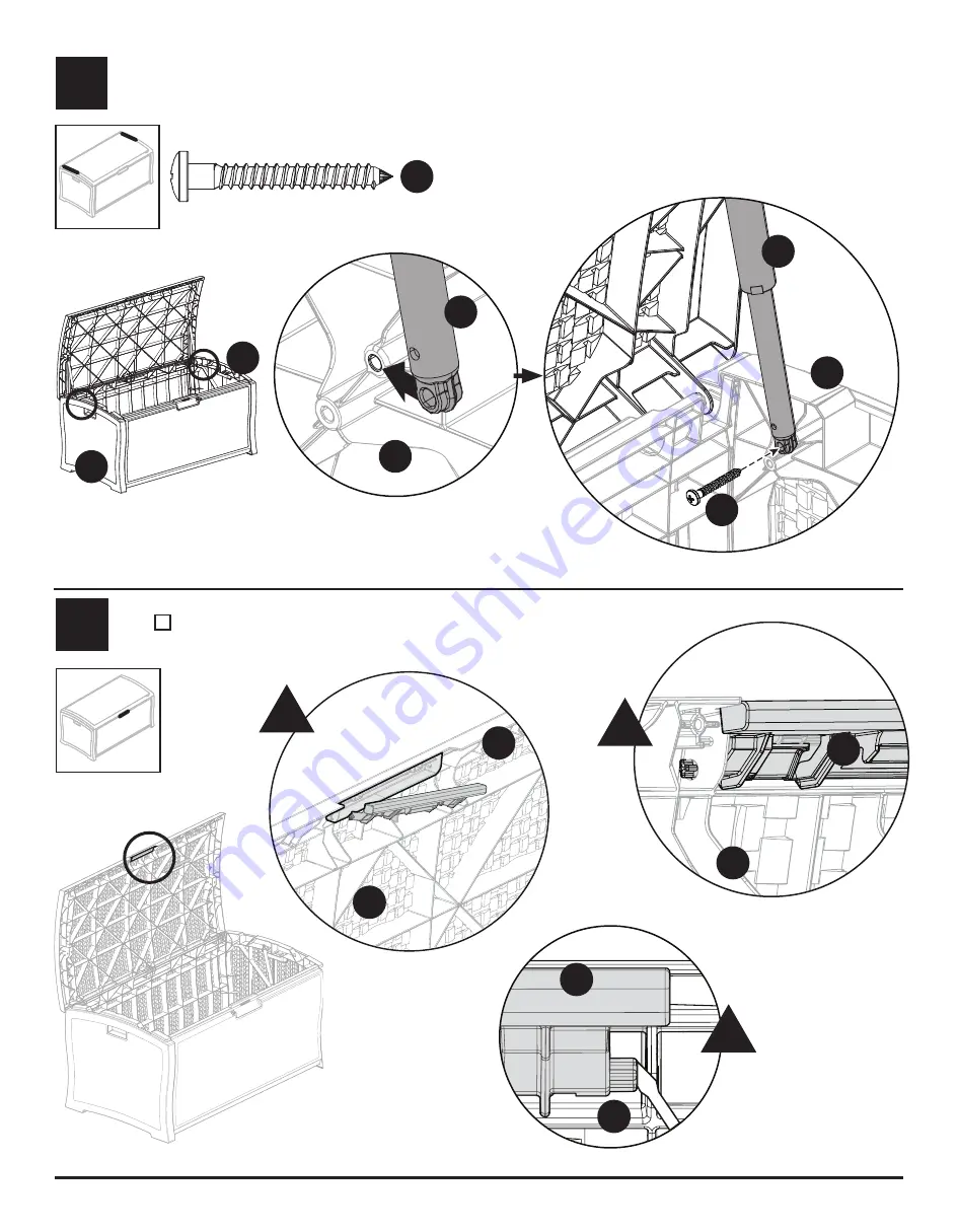 Suncast DBW9936 Owner'S Manual Download Page 7