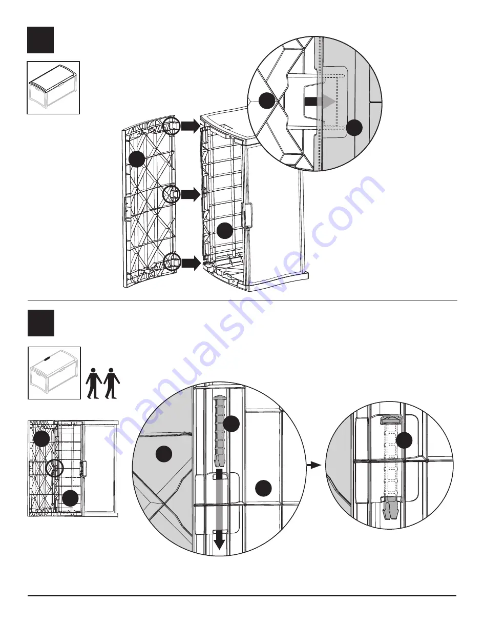 Suncast DBW9936 Owner'S Manual Download Page 12