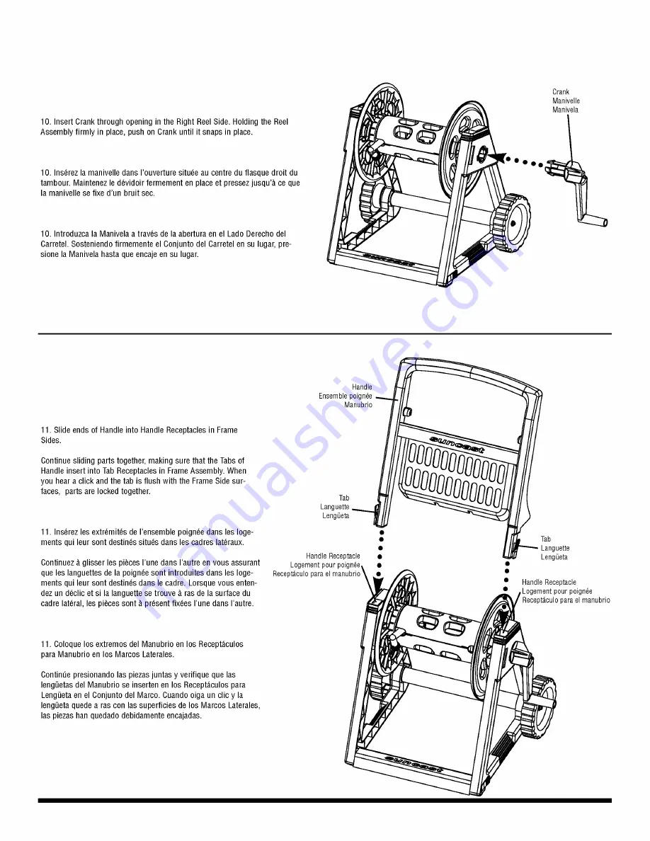 Suncast Hosemobile RHT200 Instruction Manual Download Page 5