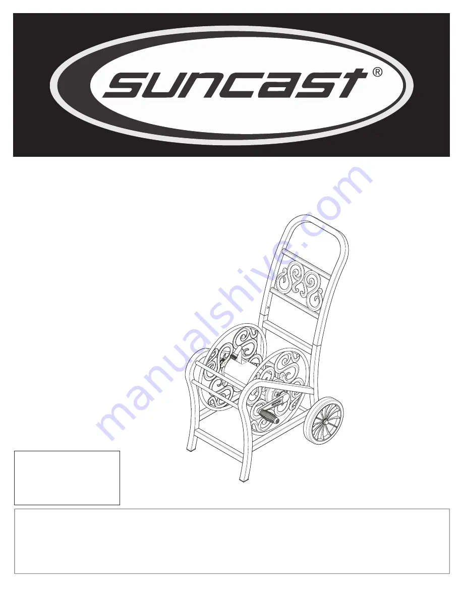 Suncast MDHC200 Скачать руководство пользователя страница 1