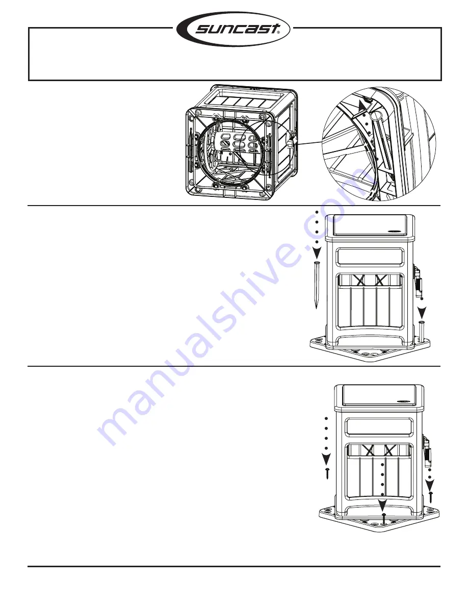 Suncast SSB200B Owner'S Manual Download Page 1