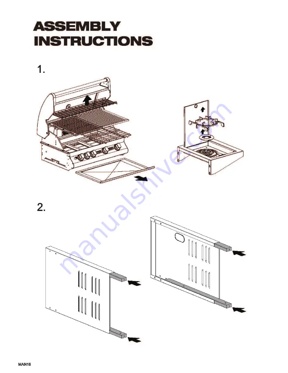 Sunco living SC5812 Assembly & Operating Manual Download Page 16