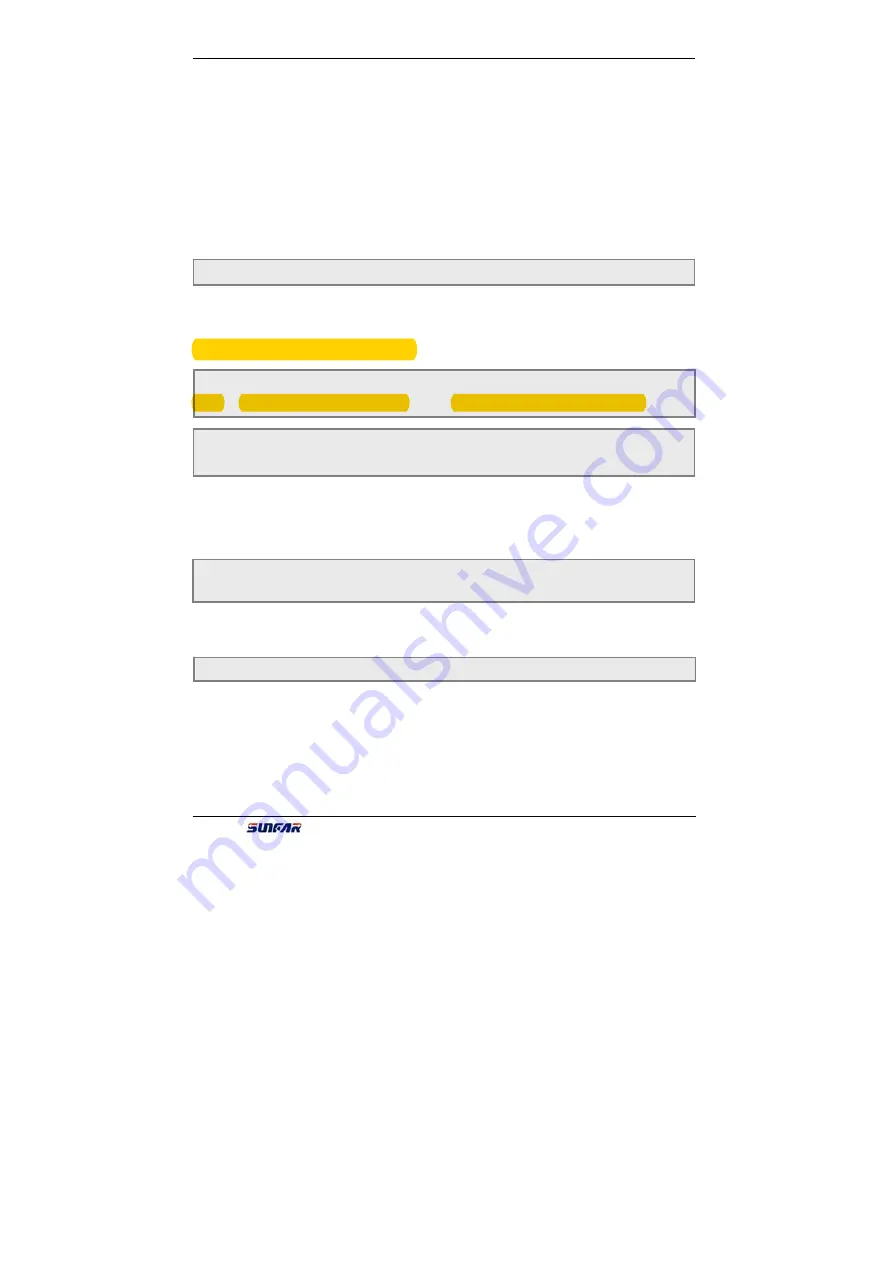 Sunfar C300 Series Manual Download Page 58