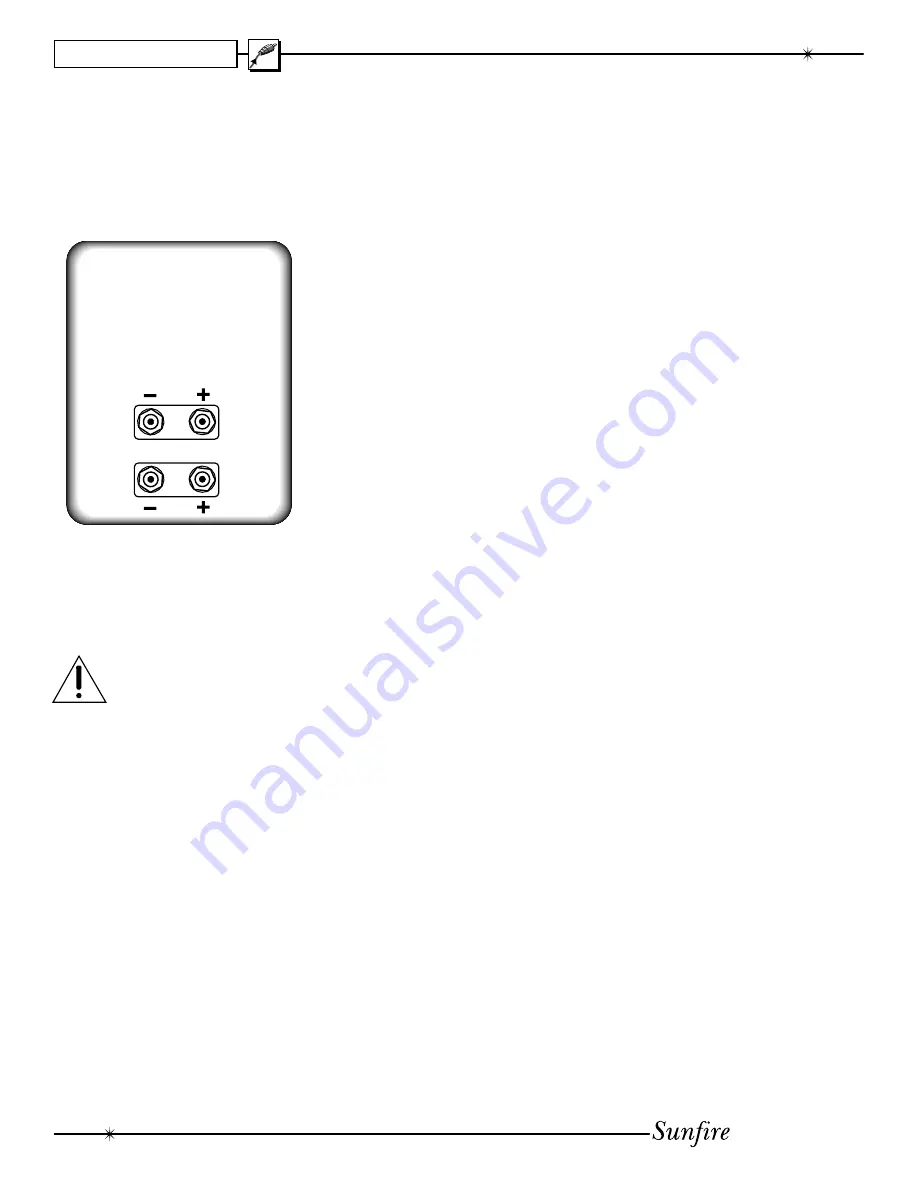 Sunfire Cinema Seven User Manual Download Page 12