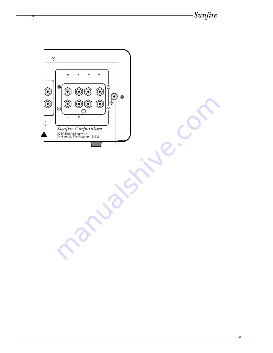 Sunfire Classic Vacuum Tube Preamplifier User Manual Download Page 11