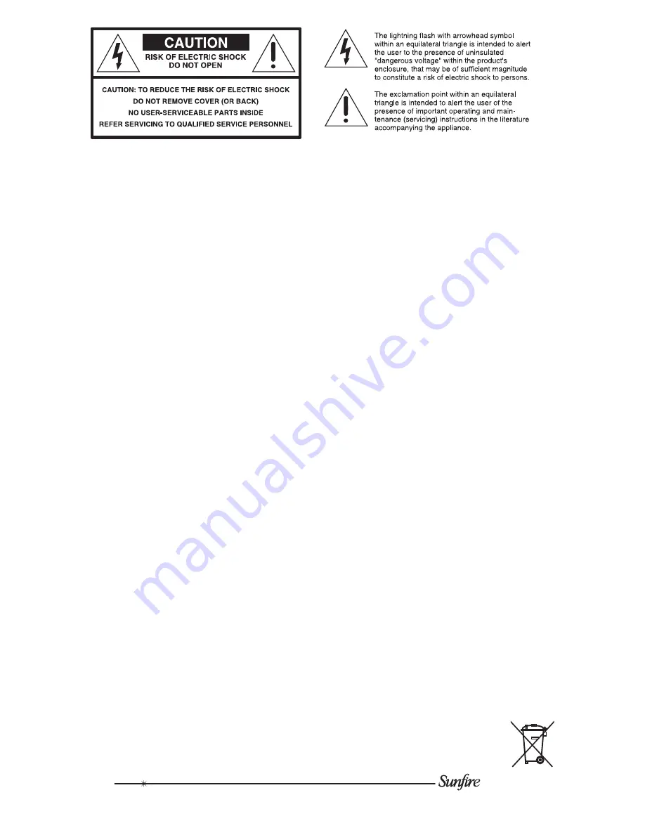 Sunfire HRSIW8 User Manual Download Page 2