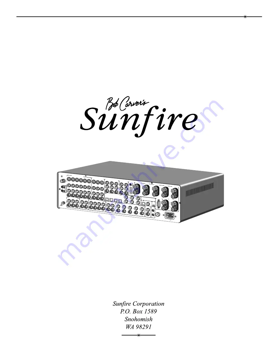 Sunfire Radio User Manual Download Page 60