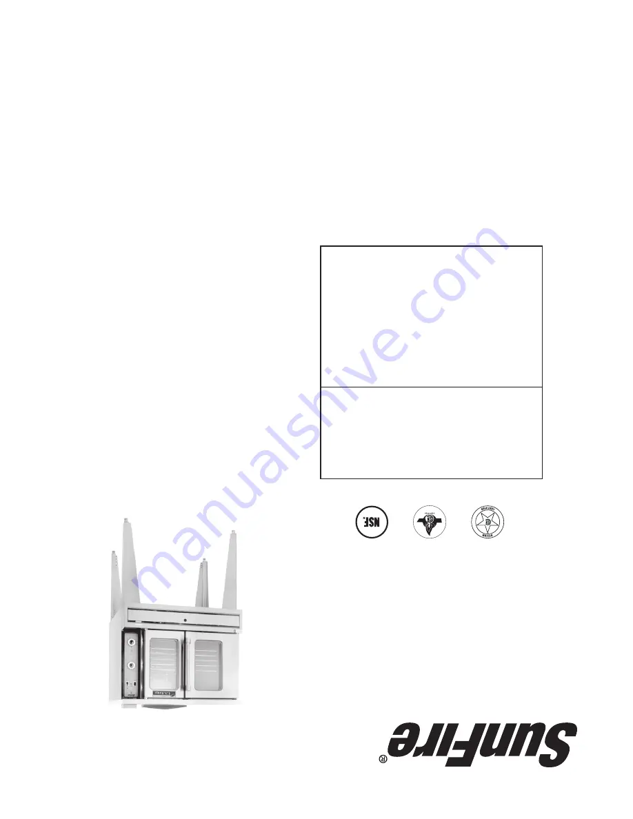 Sunfire SDG-1 Installation And Operation Manual Download Page 32