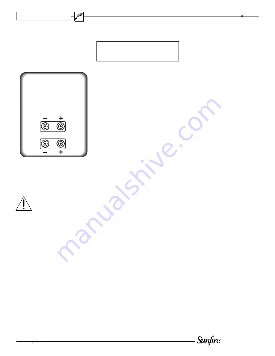 Sunfire TGA-7200 User Manual Download Page 12