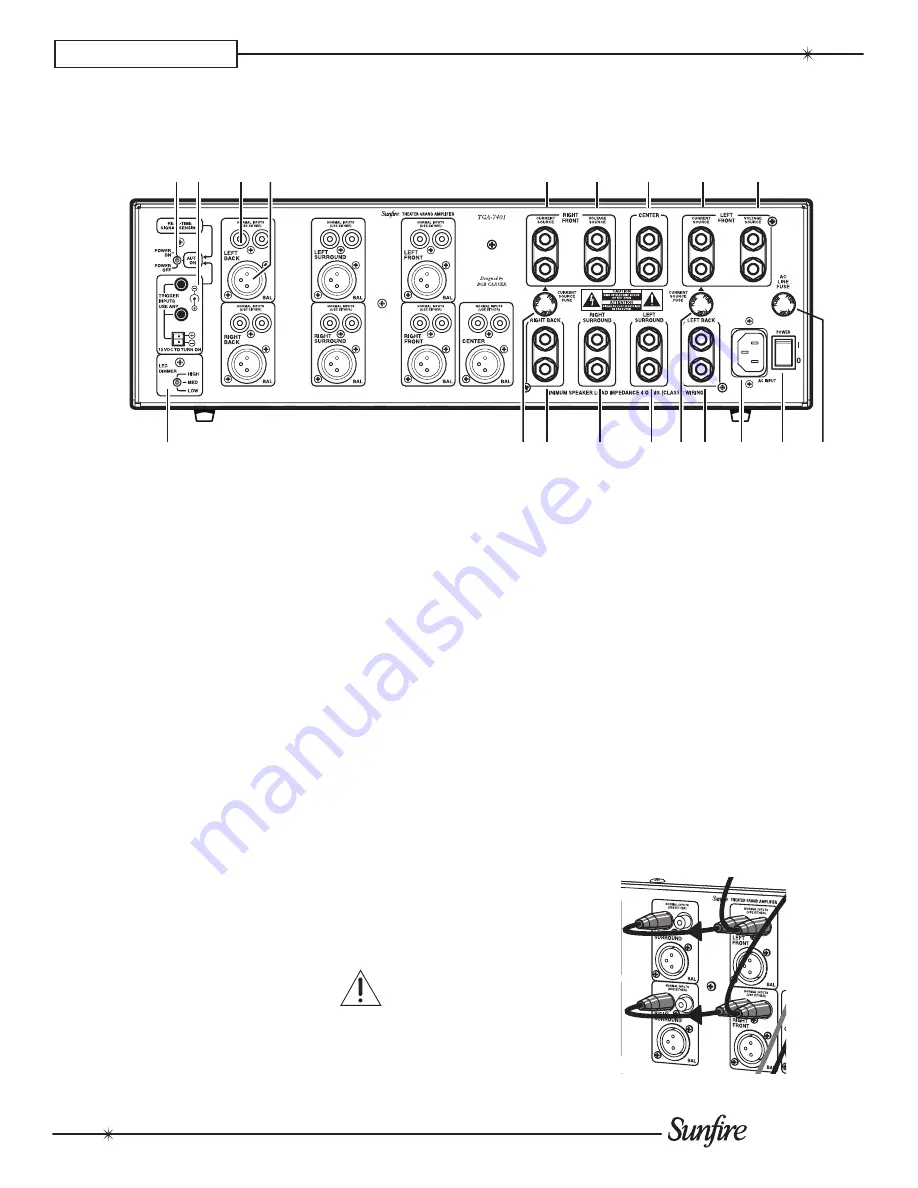 Sunfire TGA-7201 User Manual Download Page 8