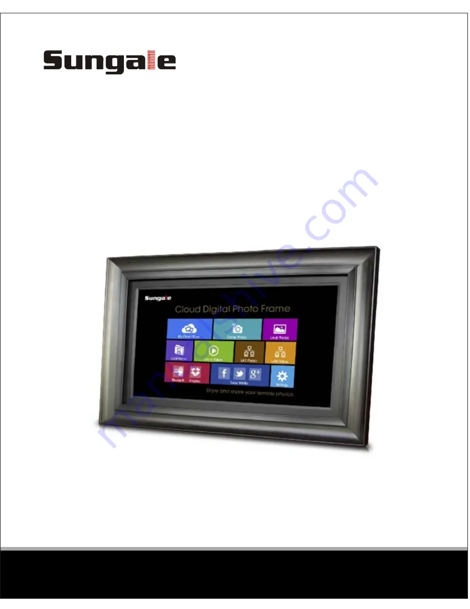 Sungale CD1900WV Quick Start Manual Download Page 1