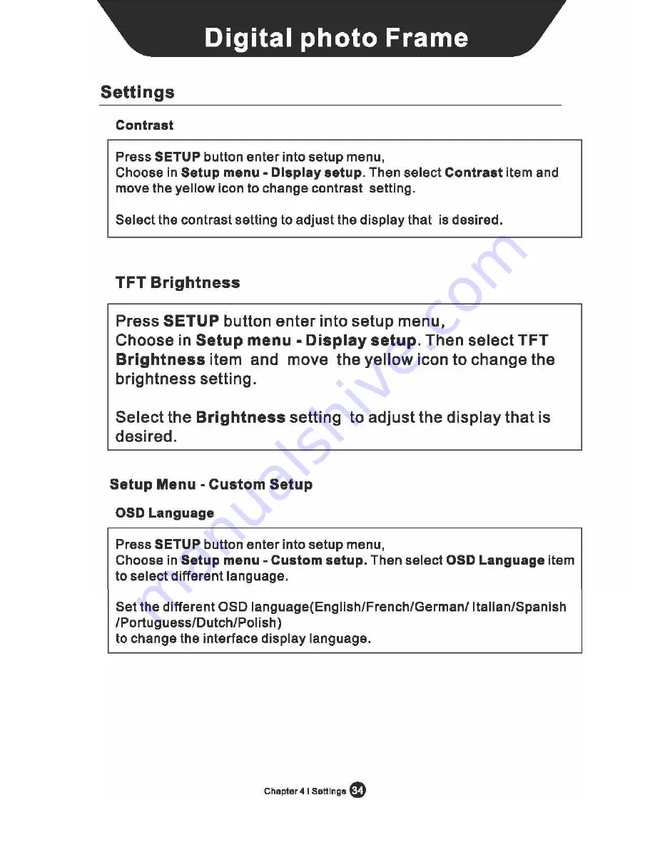 Sungale CD5600 User Manual Download Page 35