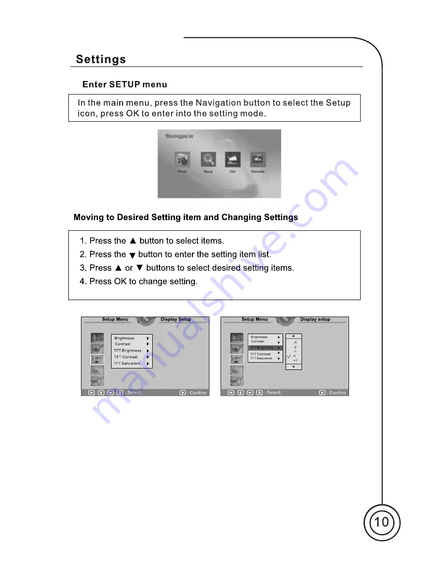 Sungale CD705 Скачать руководство пользователя страница 11