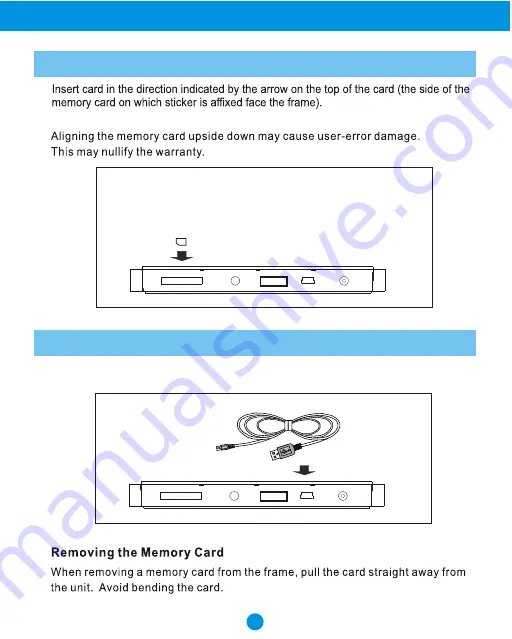 Sungale Cloud Frame CPF708 User Manual Download Page 7