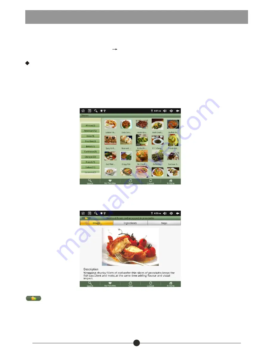 Sungale NetChef PF809 User Manual Download Page 14