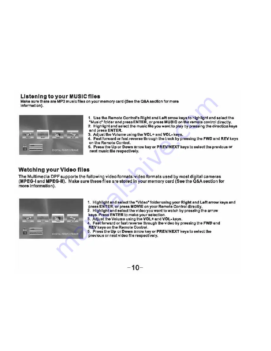 Sungale SA7A User Manual Download Page 11