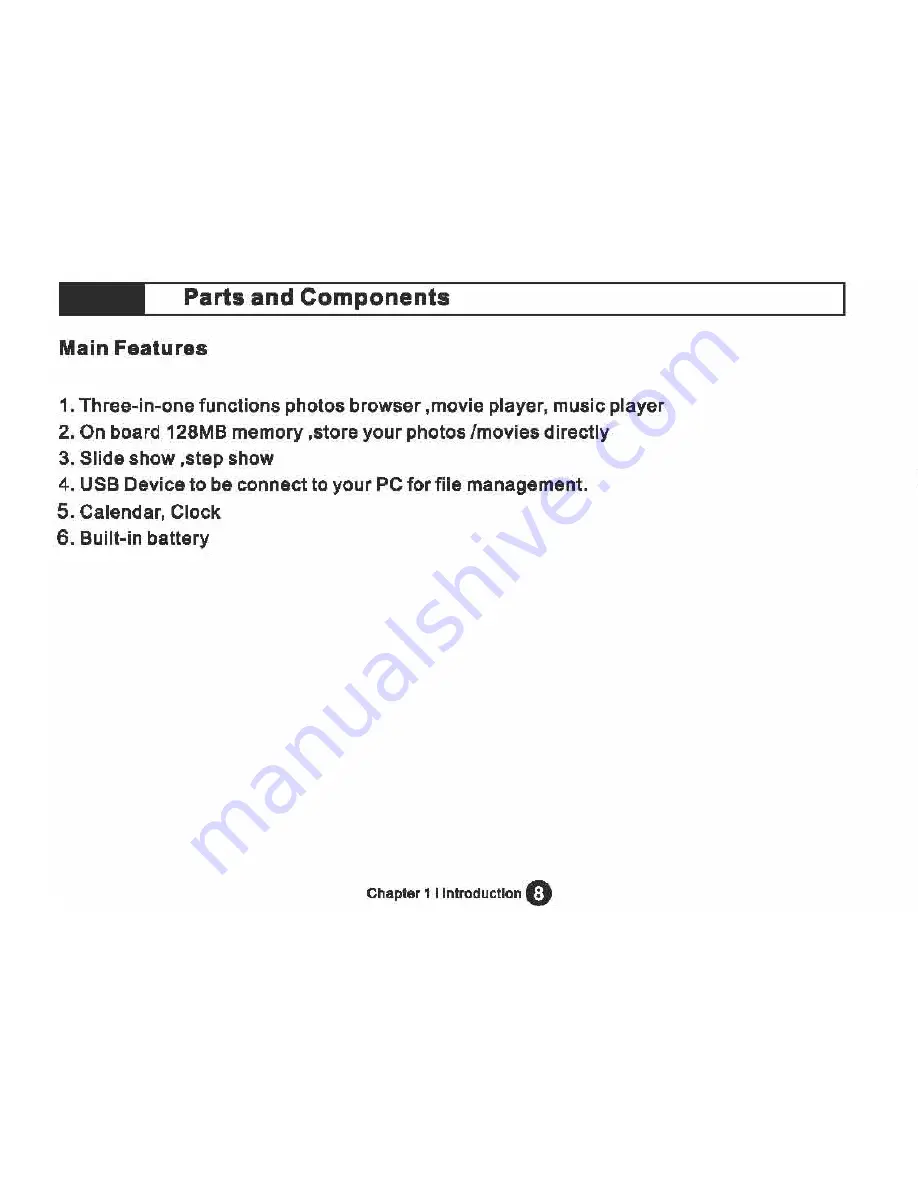 Sungale TD351 User Manual Download Page 9