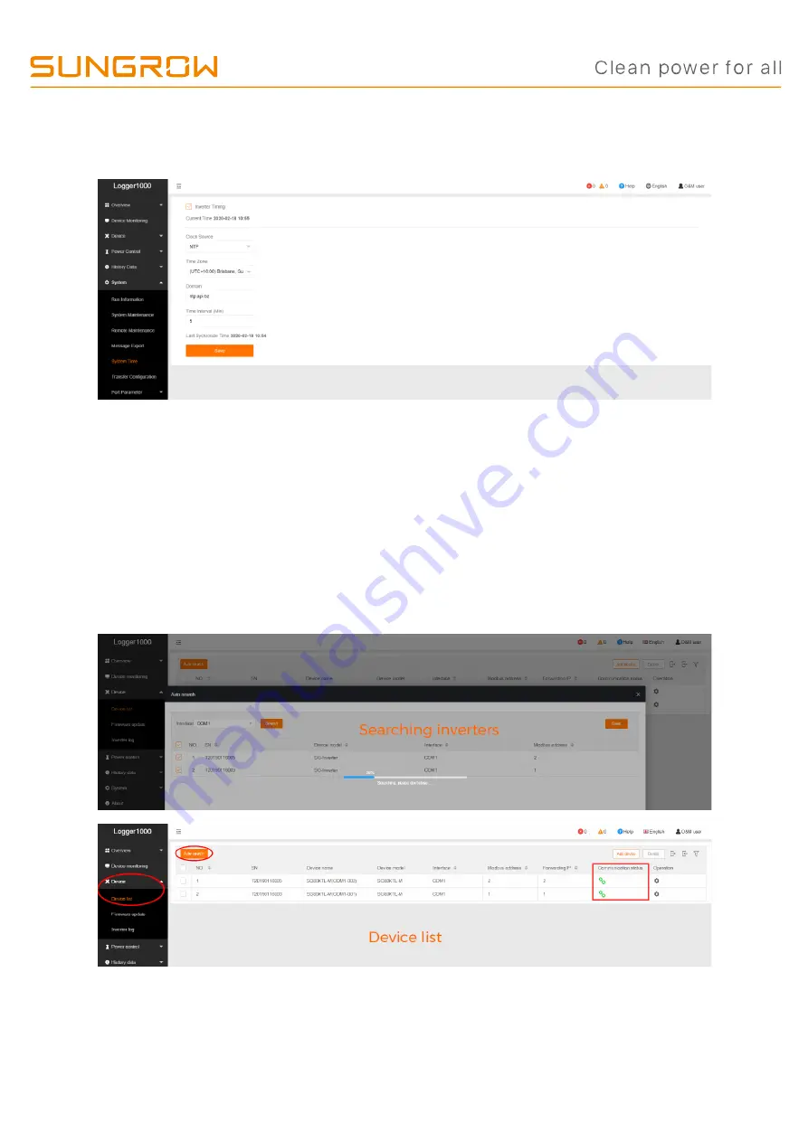 Sungrow SG10KTL-MT Quick Manual Download Page 10