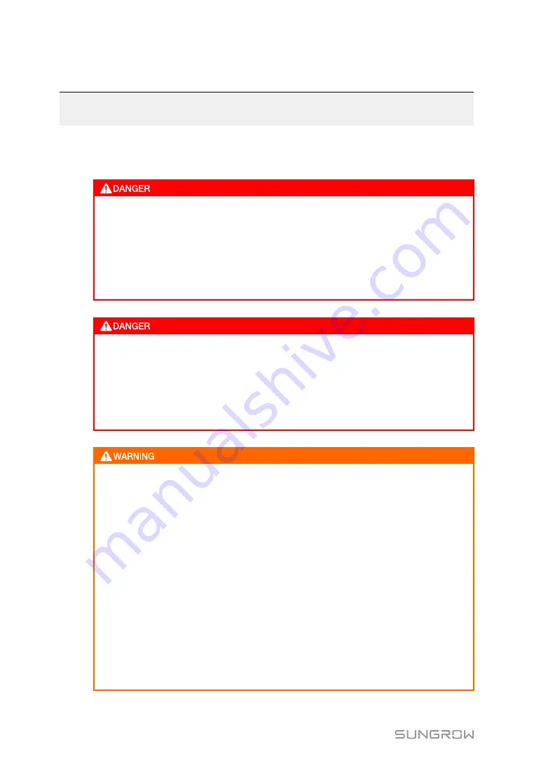 Sungrow SG10RS User Manual Download Page 36