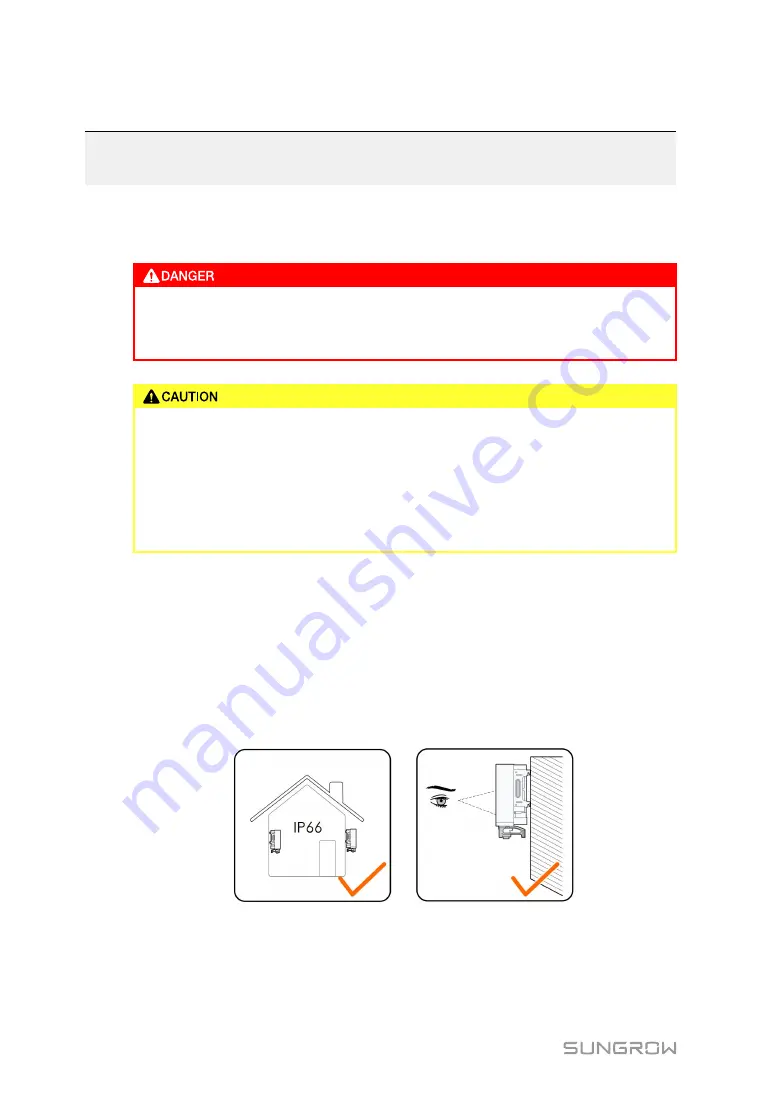 Sungrow SG250HX Скачать руководство пользователя страница 24