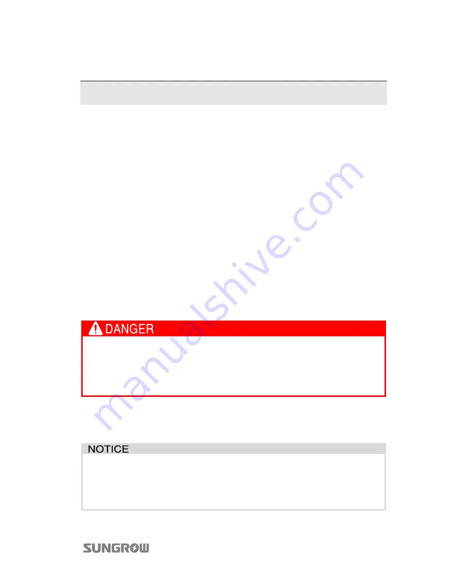 Sungrow SG2KTL-S User Manual Download Page 9