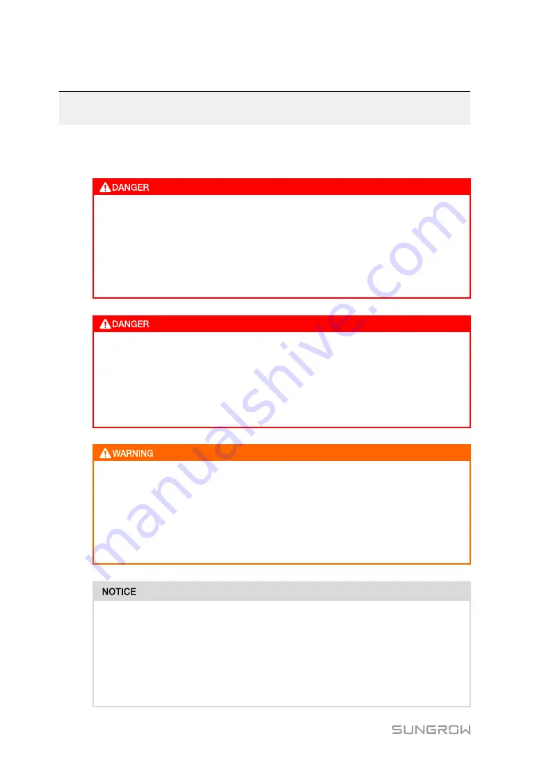 Sungrow SG30CX User Manual Download Page 38