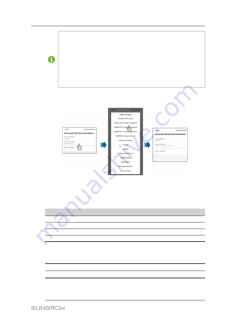 Sungrow SG30CX User Manual Download Page 71