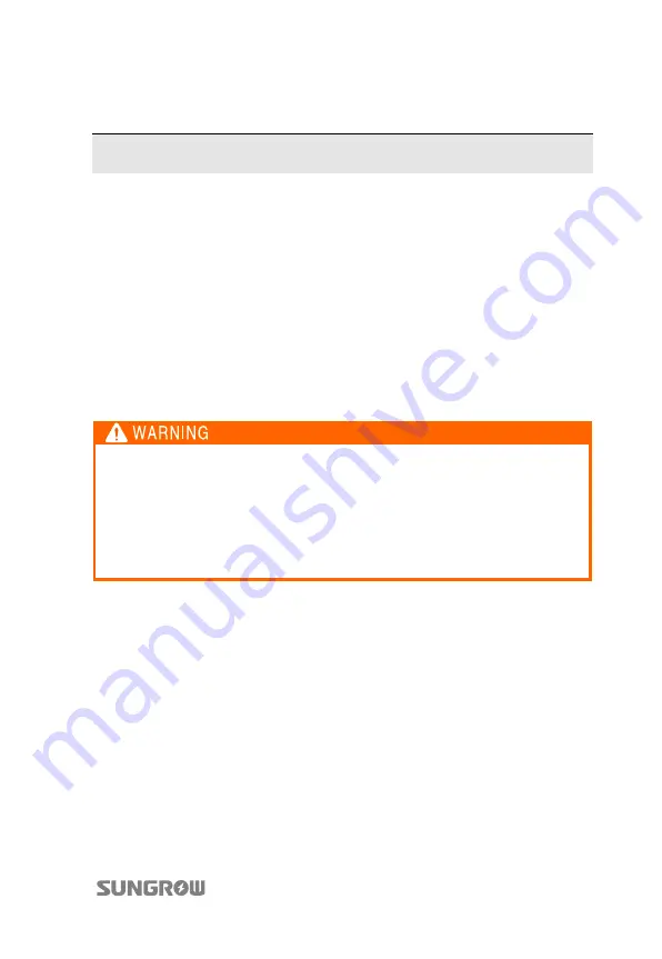 Sungrow SG3KTL-EC User Manual Download Page 11