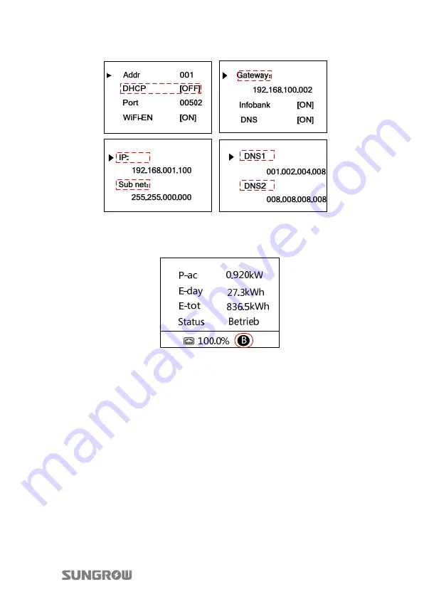 Sungrow SG3KTL-EC User Manual Download Page 95