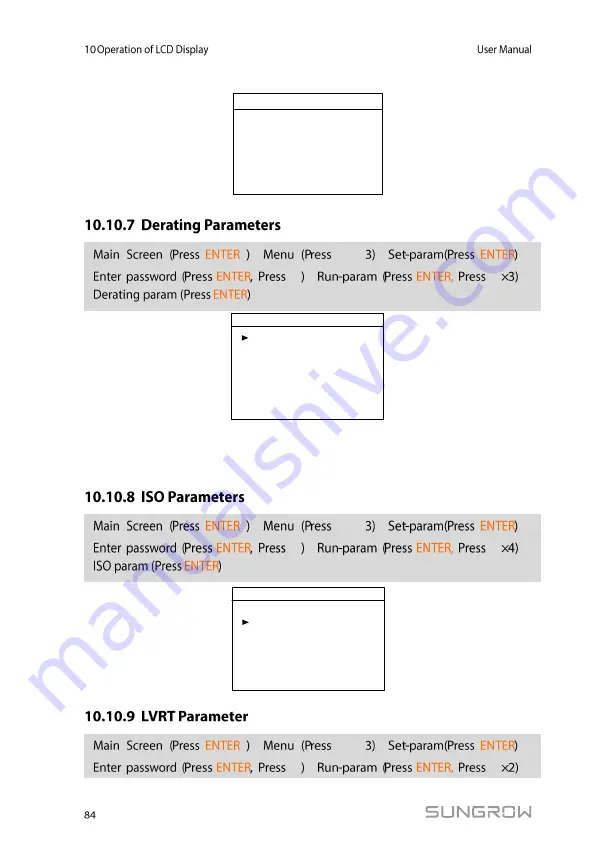 Sungrow SG80KTL User Manual Download Page 92