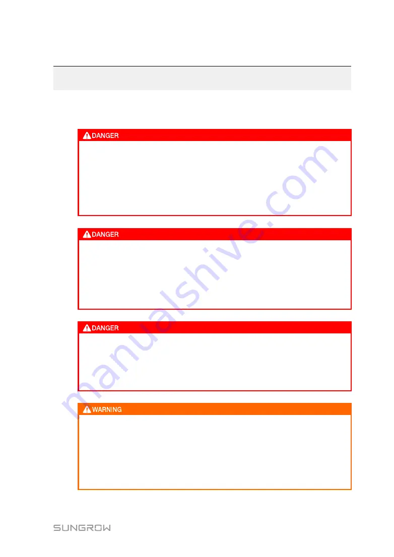 Sungrow SH10RT User Manual Download Page 51