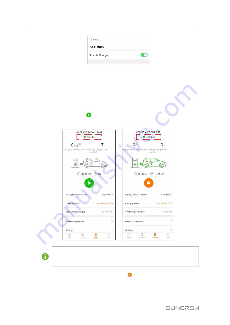 Sungrow SH10RT User Manual Download Page 122