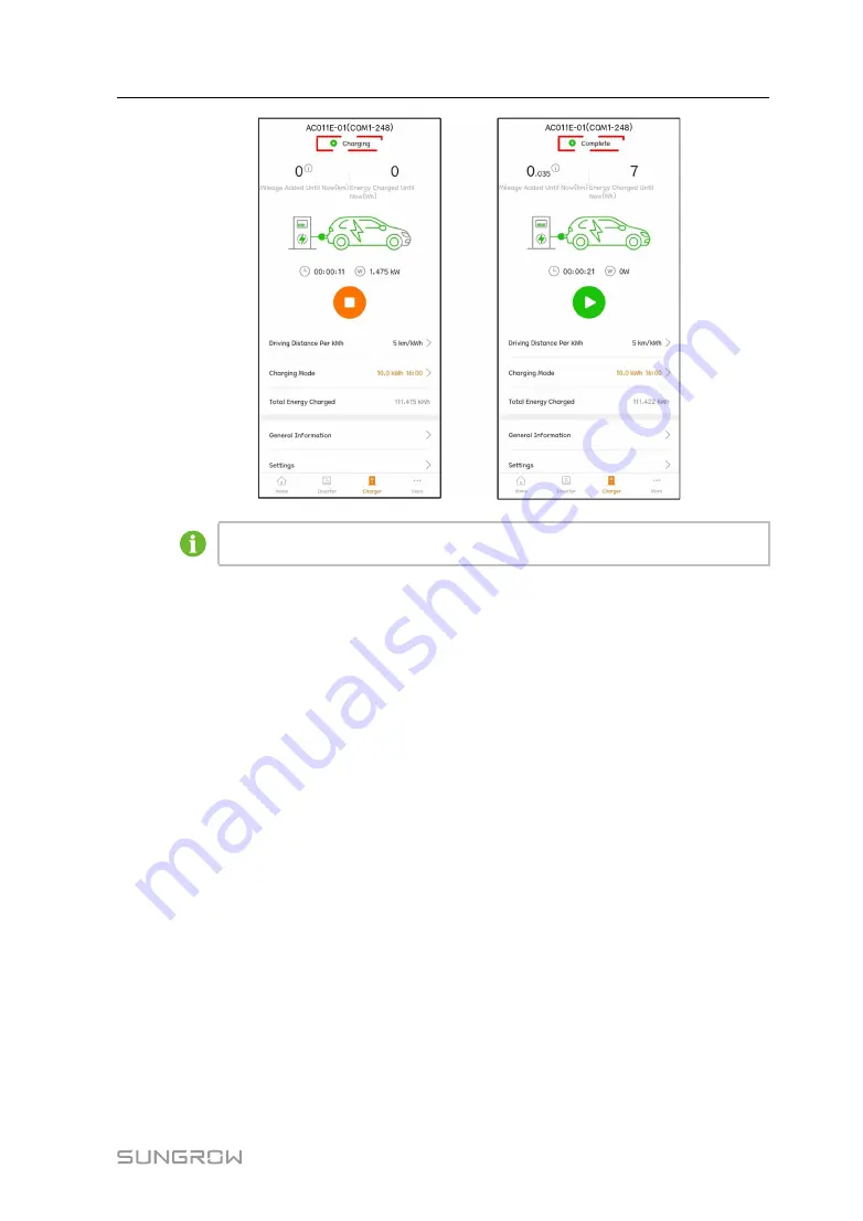 Sungrow SH10RT User Manual Download Page 123