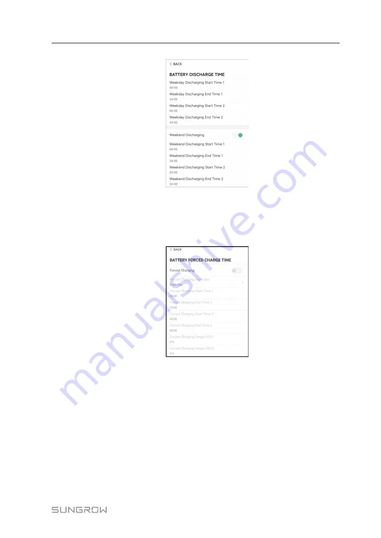 Sungrow SH10RT User Manual Download Page 129