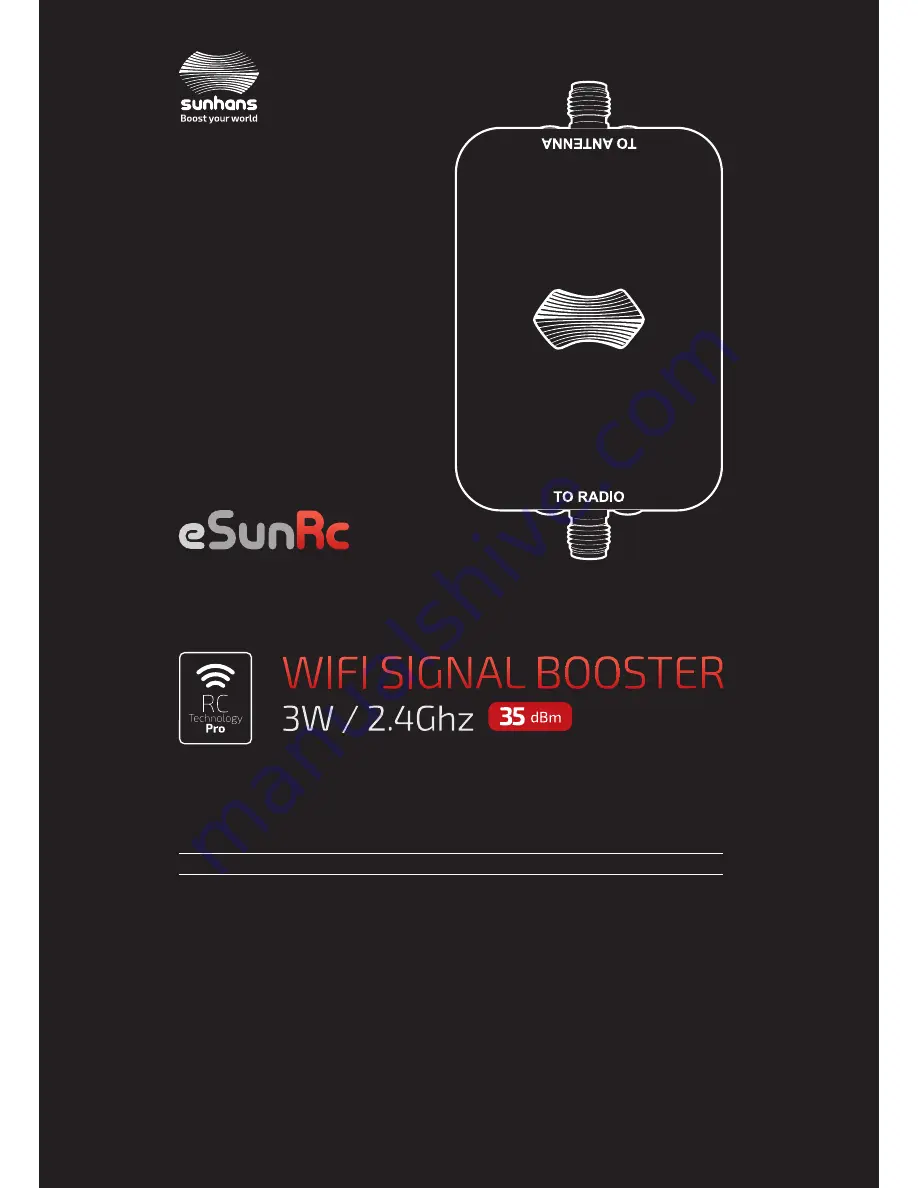 Sunhans SH-RC58G3W User Manual Download Page 1