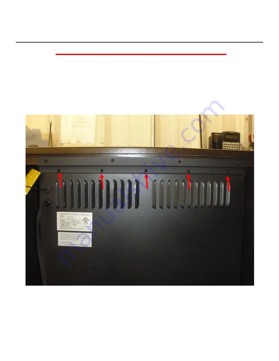 Sunheat Thermal Wave F15 Repair Manual Download Page 3