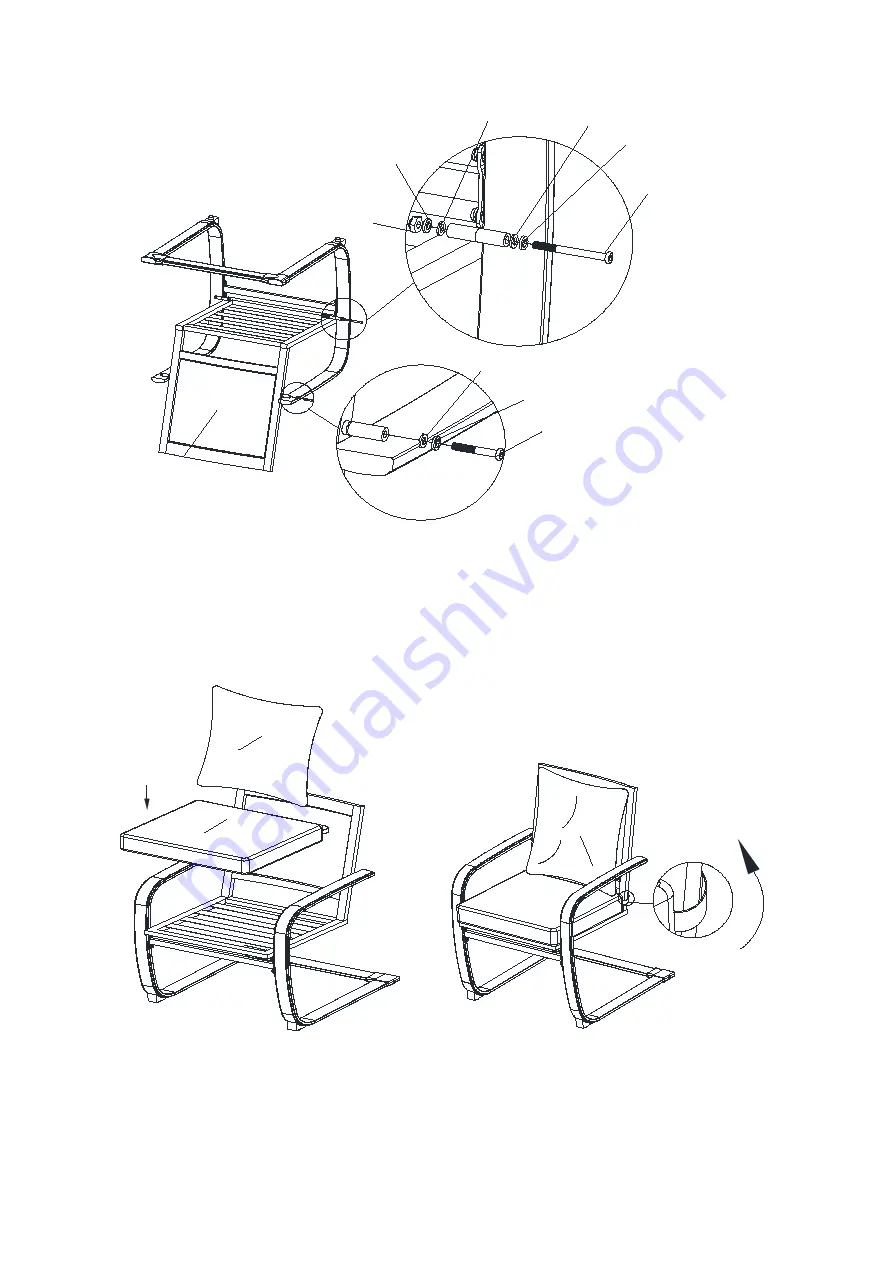 Sunjoy 110201066 Assembly Instruction Manual Download Page 5