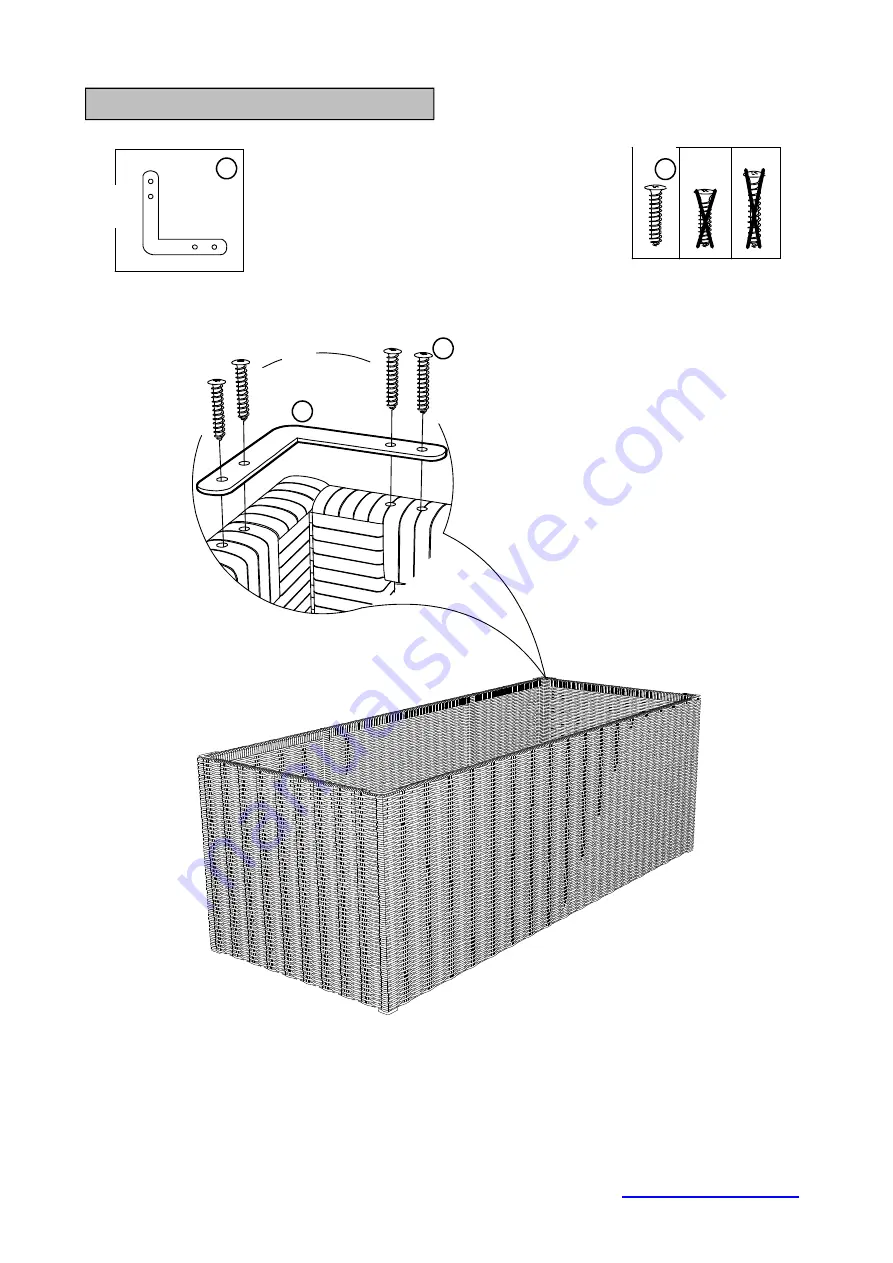 Sunjoy A-DNT541SST Assembly Instruction Manual Download Page 7