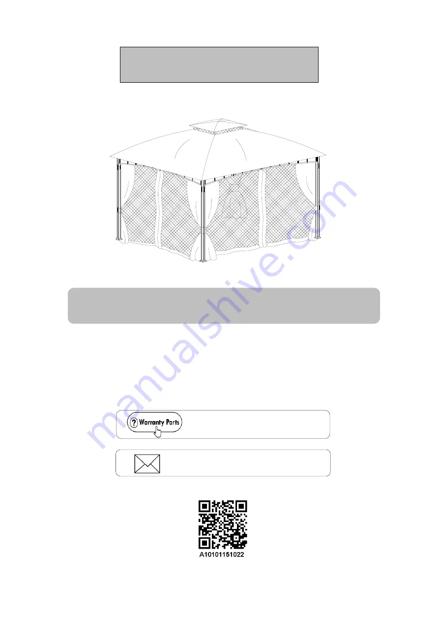 Sunjoy A101011500 Скачать руководство пользователя страница 1