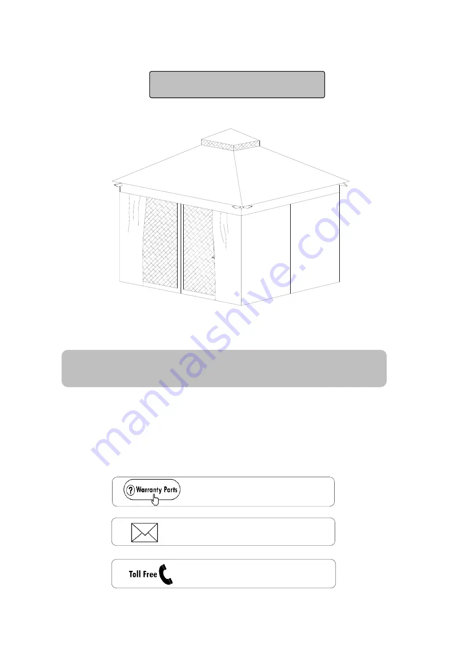 Sunjoy A101011700 Скачать руководство пользователя страница 1