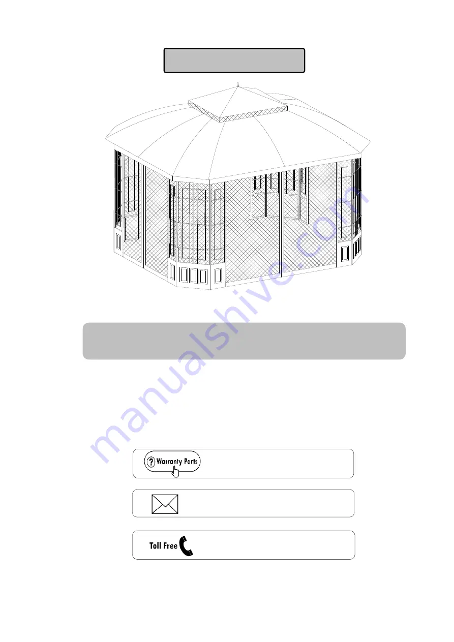 Sunjoy A101012500 Скачать руководство пользователя страница 1