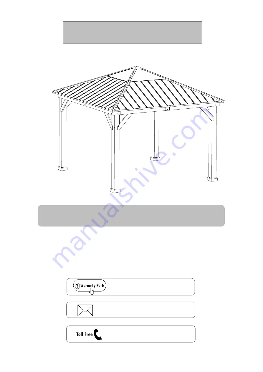 Sunjoy A102007203 Скачать руководство пользователя страница 1