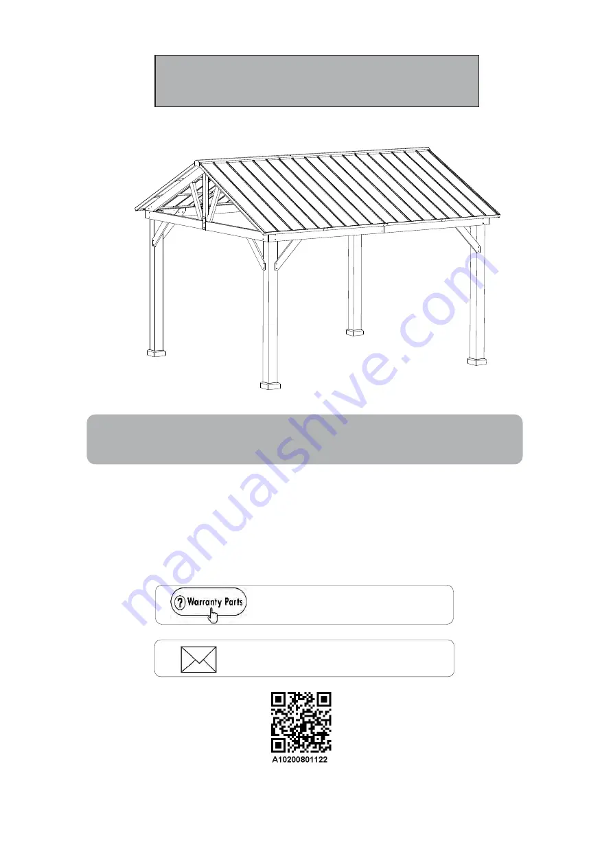 Sunjoy A102008001 Assembly Instruction Manual Download Page 1