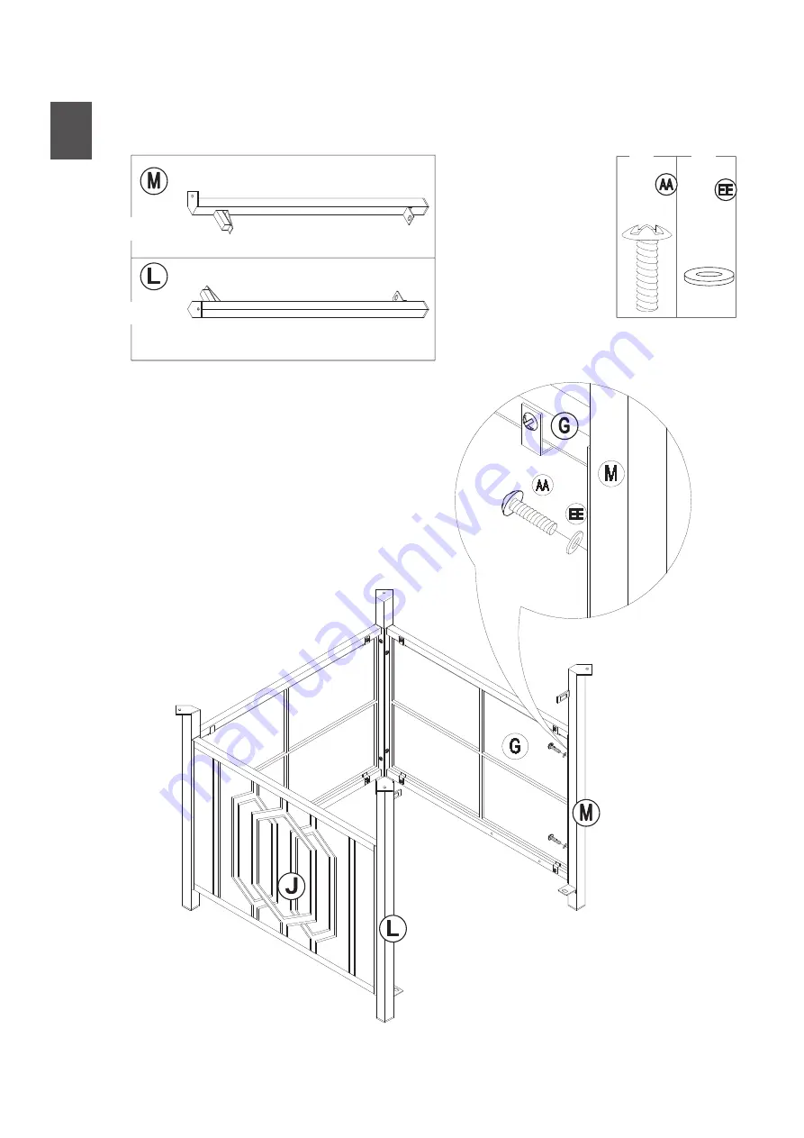 Sunjoy A211000700 Assembly Instructions Manual Download Page 21