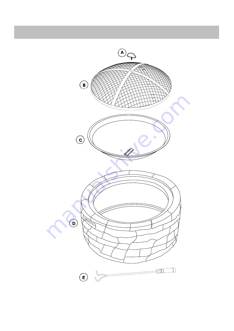 Sunjoy A301016300 Assembly Instruction Manual Download Page 3