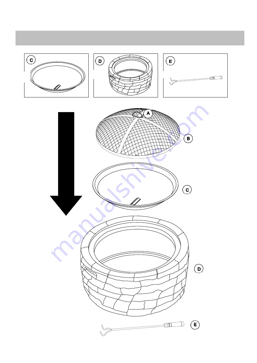 Sunjoy A301016300 Assembly Instruction Manual Download Page 5