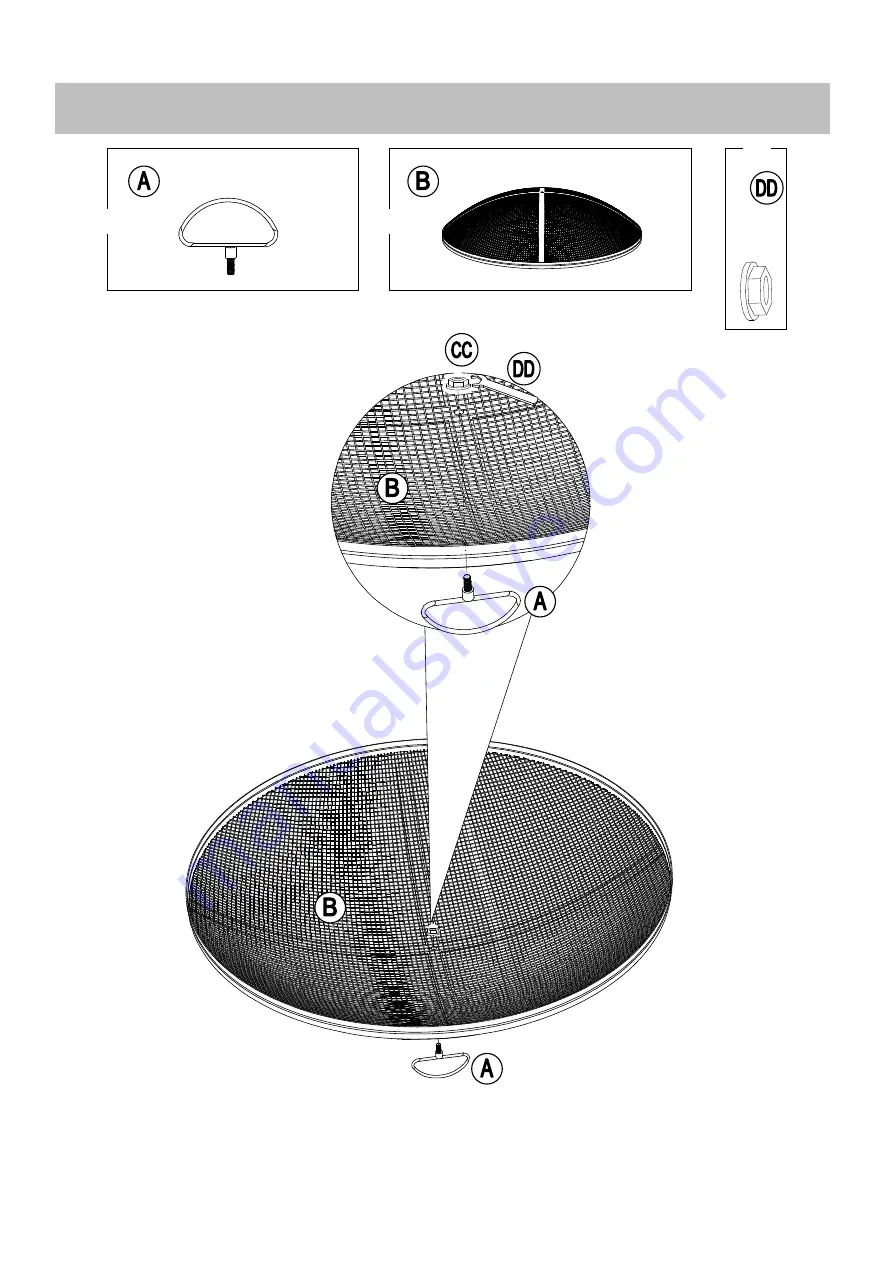 Sunjoy A301016500 Assembly Instruction Manual Download Page 6