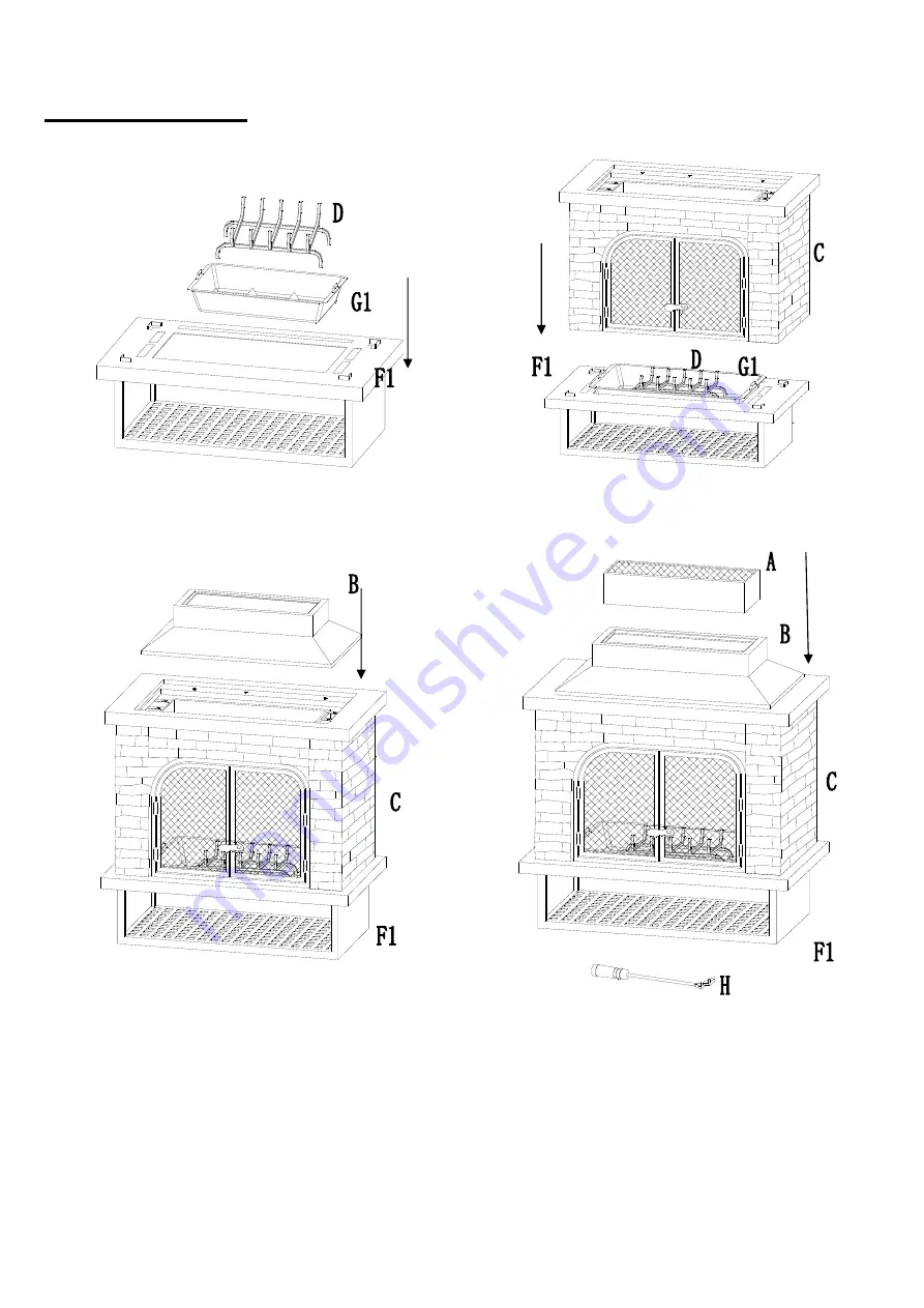 Sunjoy ：A304001100 Assembly Instruction Download Page 3