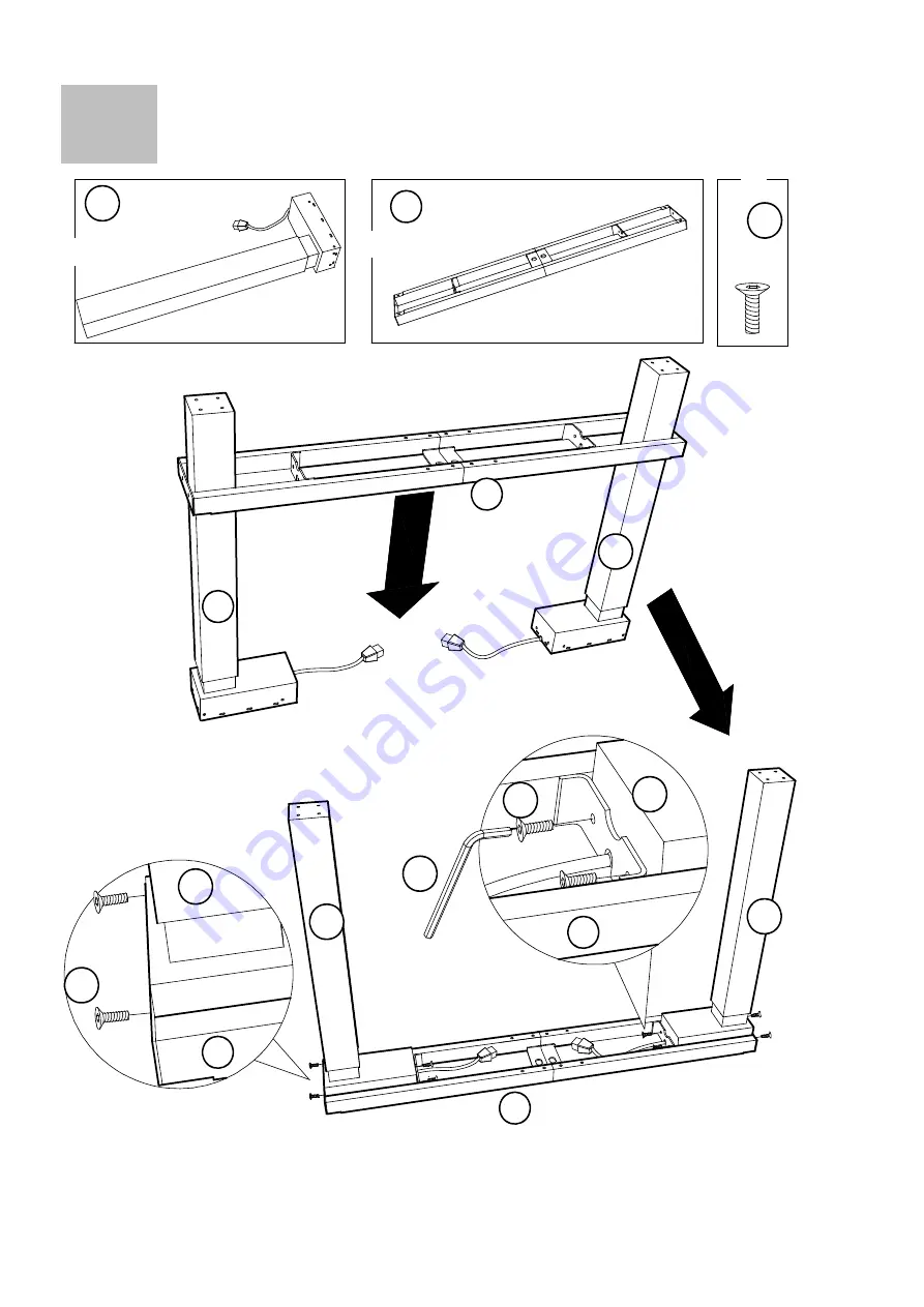 Sunjoy Collison B201000502 Assembly Instructions Manual Download Page 5