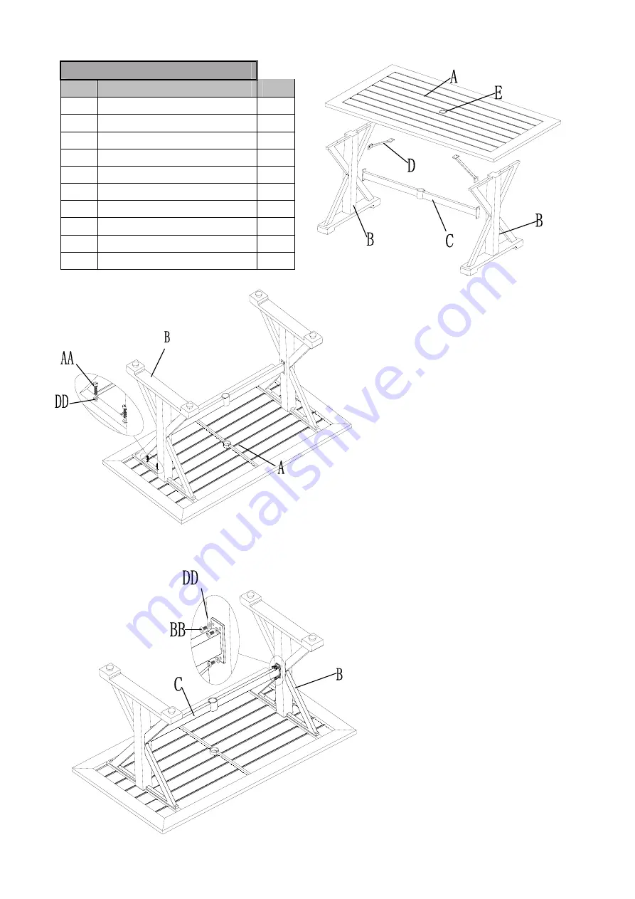 Sunjoy D-DN1530SCO-E2 Assembly Instructions Manual Download Page 6